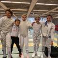 Renée, Louis, Mathilde, William, Henri